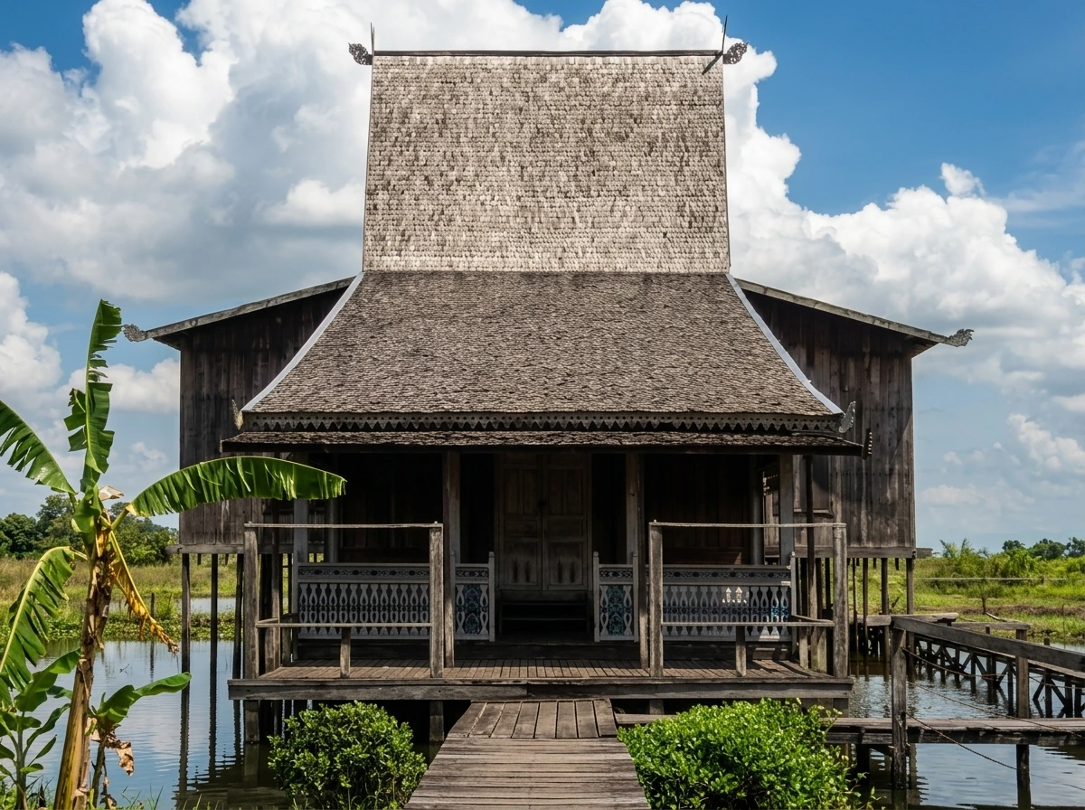 Rumah Adat Bubungan Tinggi